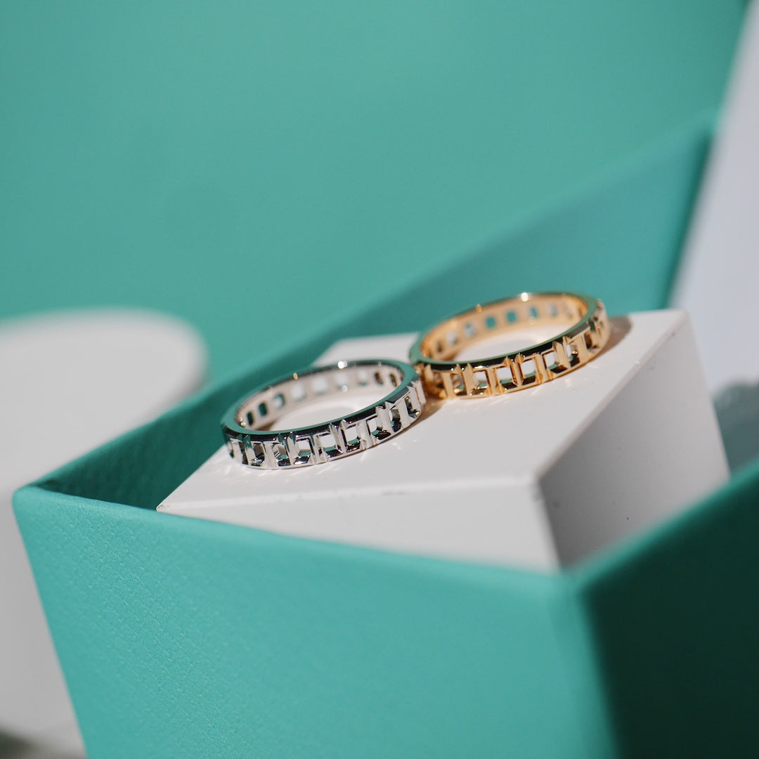 [Ornora Jewelry]T TRUE 3.5MM PINK GOLD RING