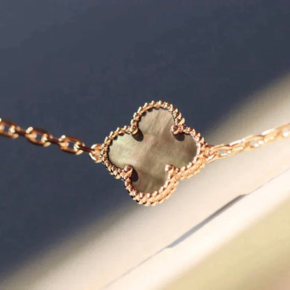 [Ornora Jewelry]CLOVER 20 MOTIFS LASER DIAMOND NECKLACE