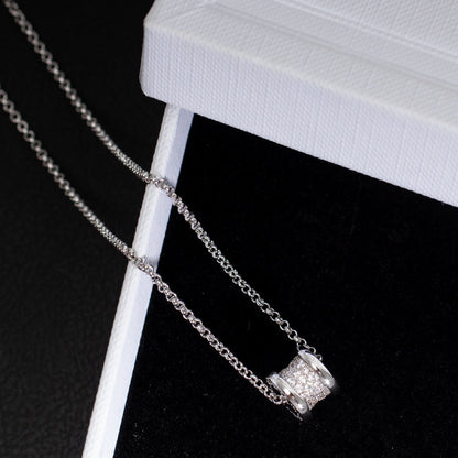 [OrnoraJewelry]ZERO 1 SILVER DIAMOND NECKLACE