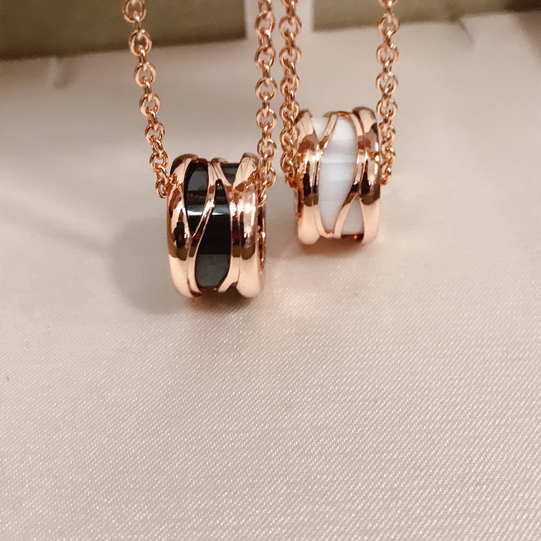 [OrnoraJewelry]ZERO 1 FOUR BAND PINK GOLD CERAMIC