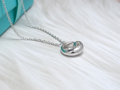 [Ornora Jewelry]SNAIL PEDANT SILVER NECKLACE