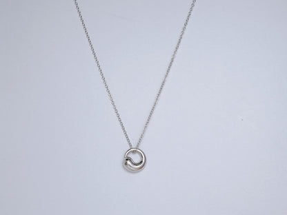[Ornora Jewelry]SNAIL PEDANT SILVER NECKLACE