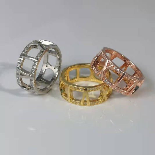 [Ornora Jewelry]ATLAS LARGE OPEN DIAMOND RING