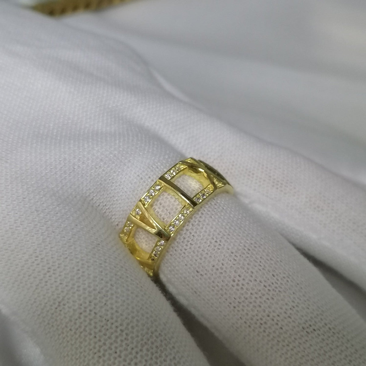 [Ornora Jewelry]ATLAS LARGE OPEN DIAMOND RING