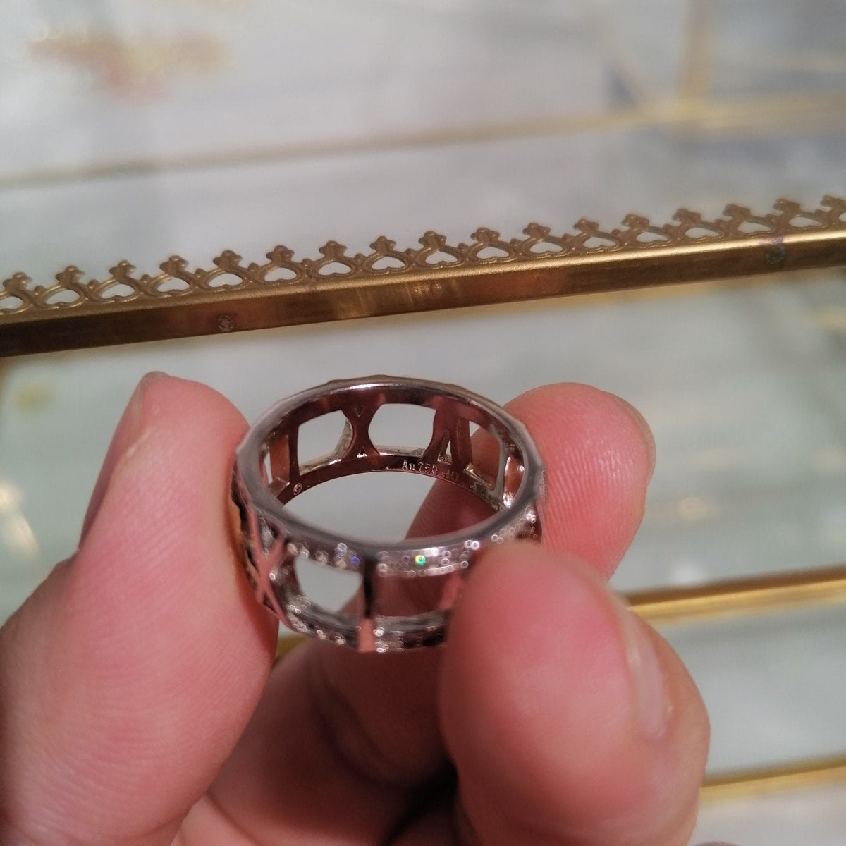 [Ornora Jewelry]ATLAS LARGE OPEN DIAMOND RING
