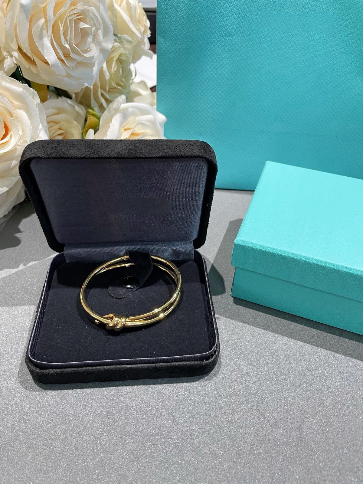 [Ornora Jewelry]KNOT DOUBLE ROW GOLD BRACELET