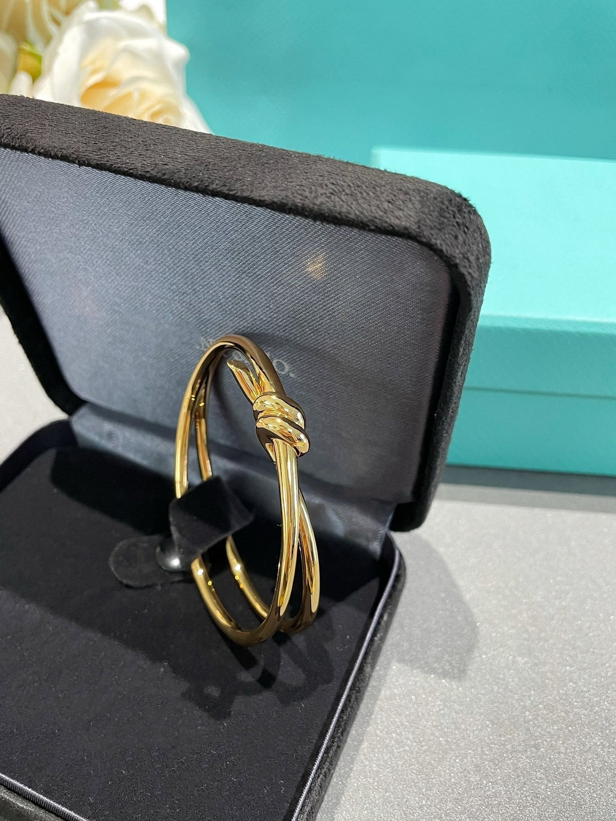 [Ornora Jewelry]KNOT DOUBLE ROW GOLD BRACELET