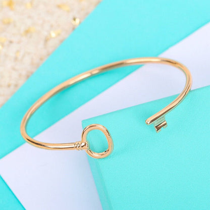 [Ornora Jewelry]KEY WIRE OVAL BRACELET