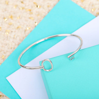 [Ornora Jewelry]KEY WIRE OVAL BRACELET