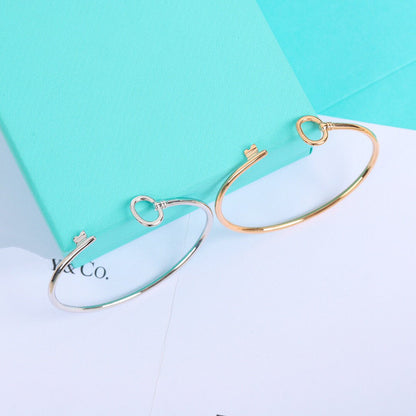 [Ornora Jewelry]KEY WIRE OVAL BRACELET