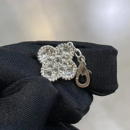 [Ornora Jewelry] CLOVER 5 MOTIF FULL DIAMOND BRACELET COLLECTION