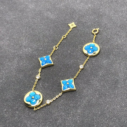 [OrnoraJewelry]OrnoraAND SUN TURQUOISE 4 MOTIFS 3 DIAMONDS