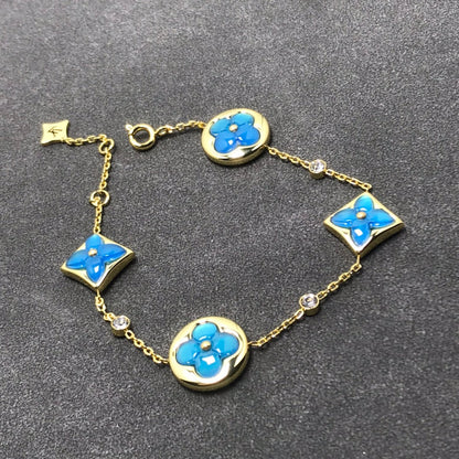[OrnoraJewelry]OrnoraAND SUN TURQUOISE 4 MOTIFS 3 DIAMONDS
