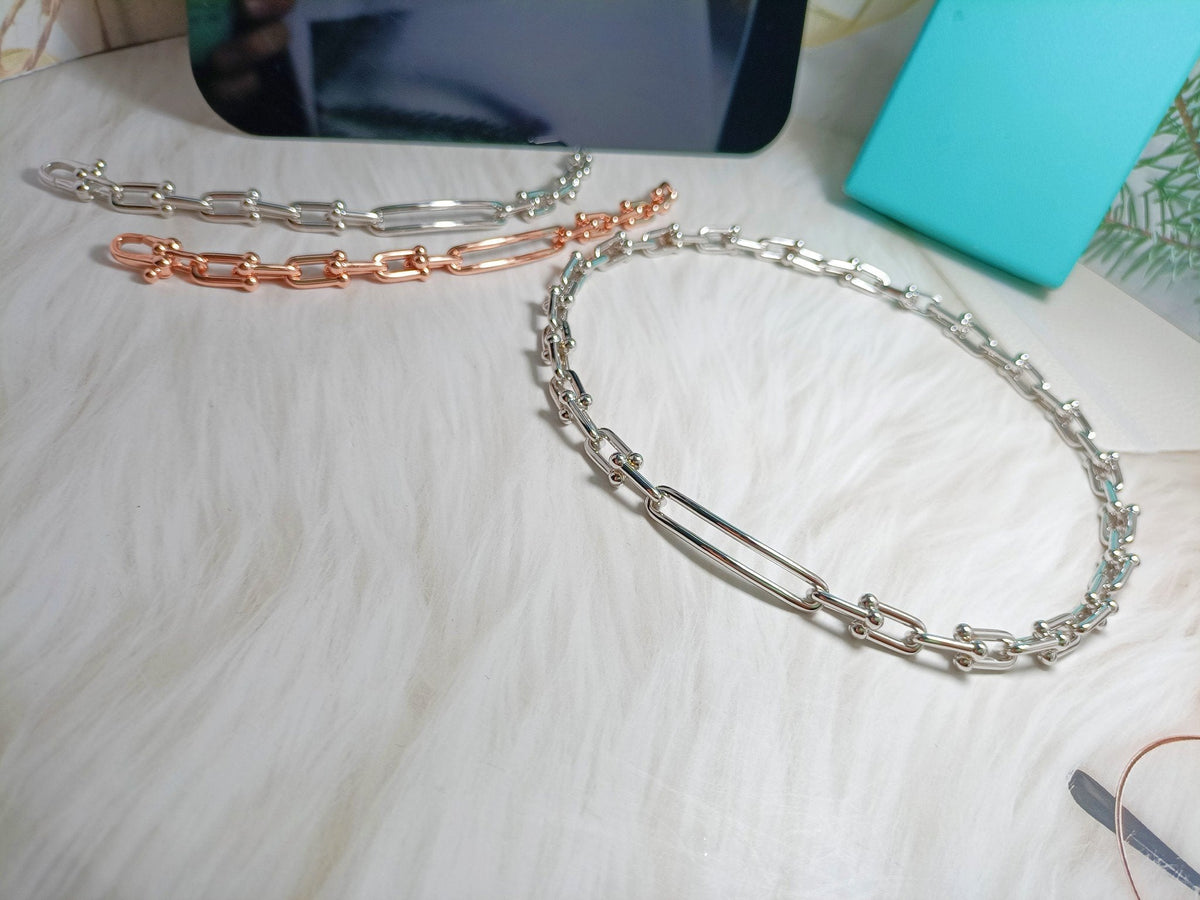 [Ornora Jewelry]HARDWEAR LONG CHAIN BRACELET