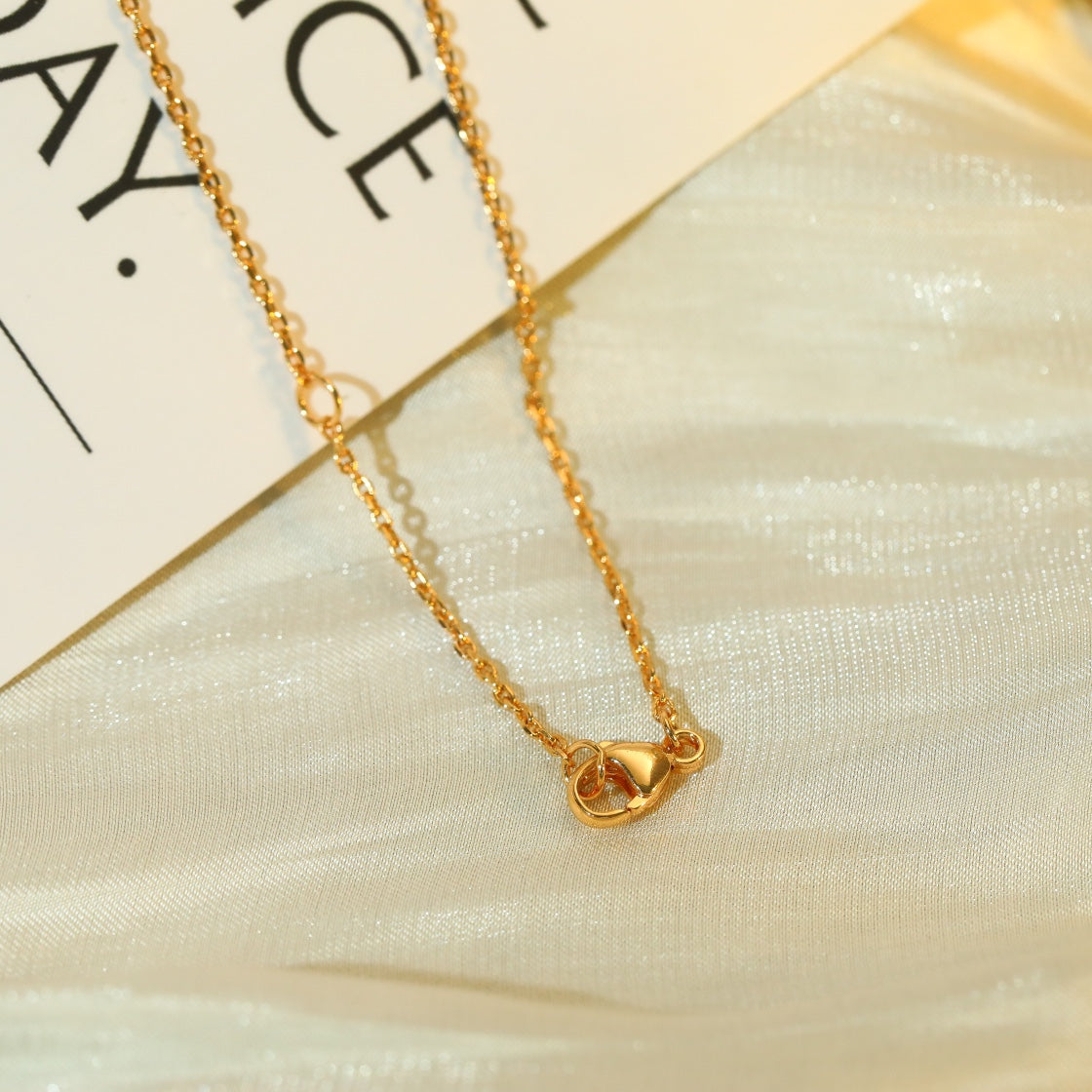 [OrnoraJewelry]VOLT SILVER DIAMOND PEDANT NECKLACE