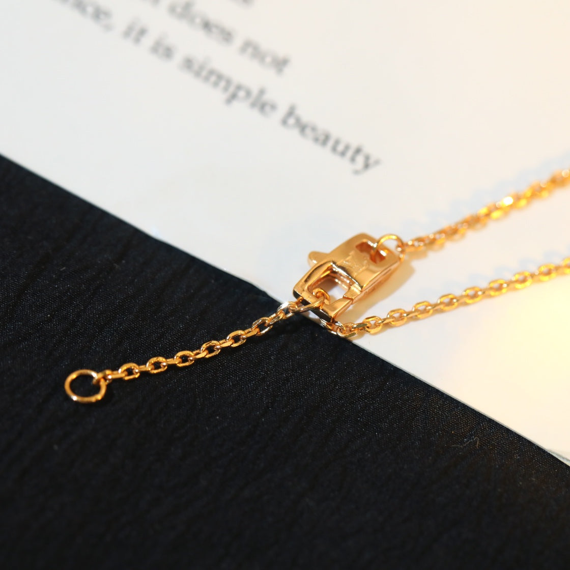 [OrnoraJewelry]OrnoraAND SUN DIAMOND PINK GOLD NECKLACE