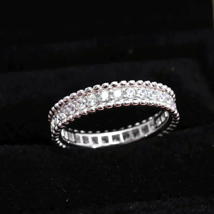 [OrnoraJewelry]PERLEE DIAMOND SILVER RING