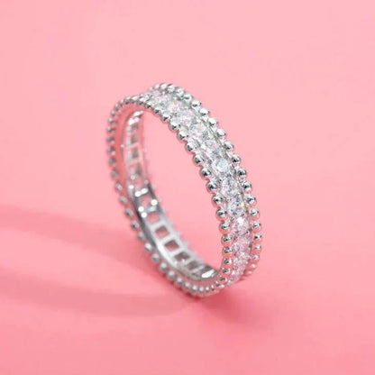 [OrnoraJewelry]PERLEE DIAMOND SILVER RING