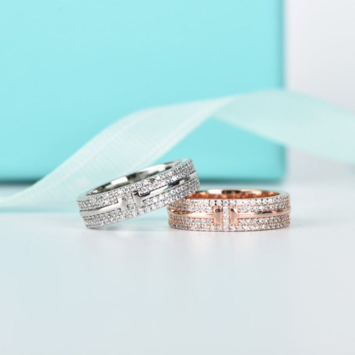 [Ornora Jewelry]T WIRE DIAMOND RING