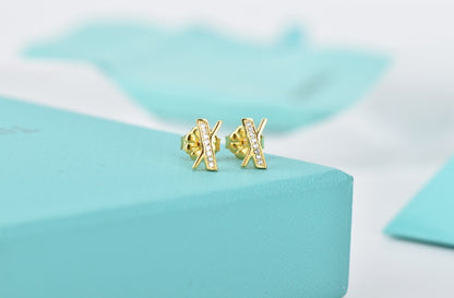 [Ornora Jewelry]ATLAS DIAMOND STUD EARRINGS