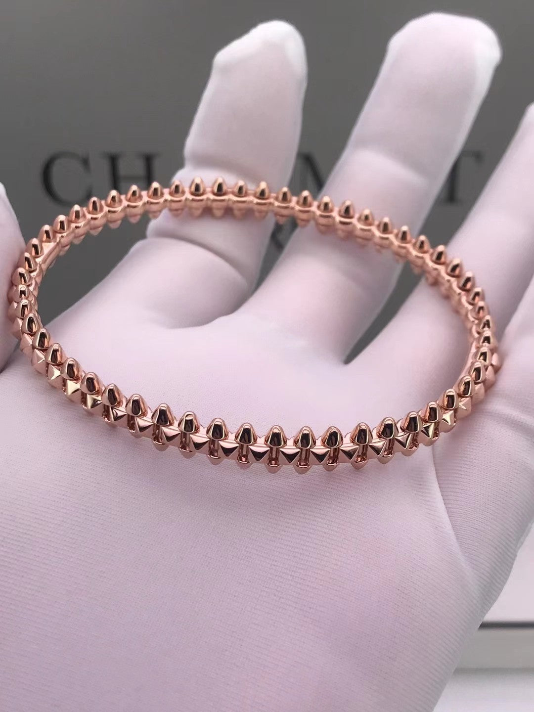 [OrnoraJewelry]CLASH PINK GOLD BRACELET