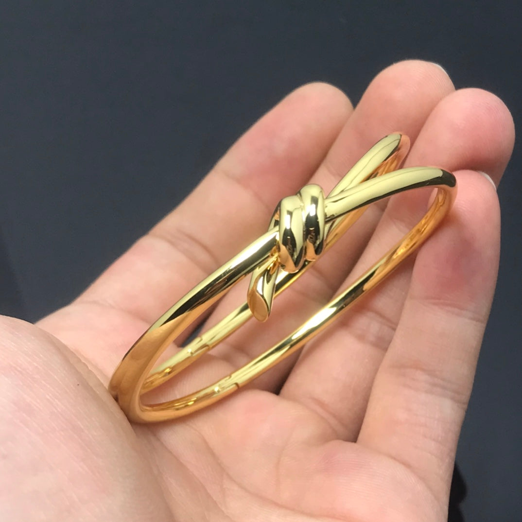[Ornora Jewelry]KNOT DOUBLE ROWS BRACELET