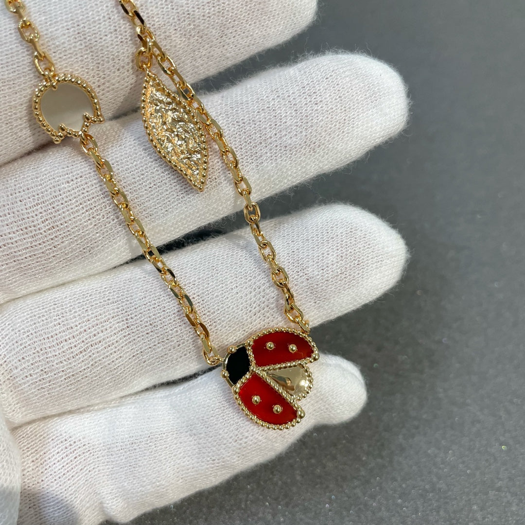 [OrnoraJewelry]LUCKY SPRING 15 MOTIFS GOLD NECKLACE