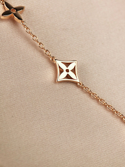 [OrnoraJewelry]OrnoraAND SUN 7 MOTIFS GOLD BRACELET
