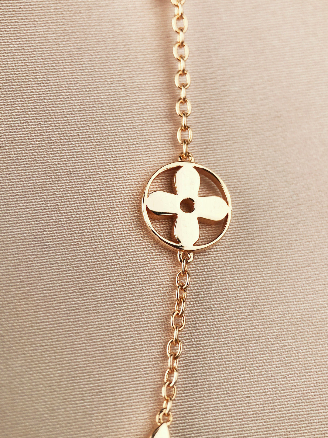 [OrnoraJewelry]OrnoraAND SUN 7 MOTIFS GOLD BRACELET