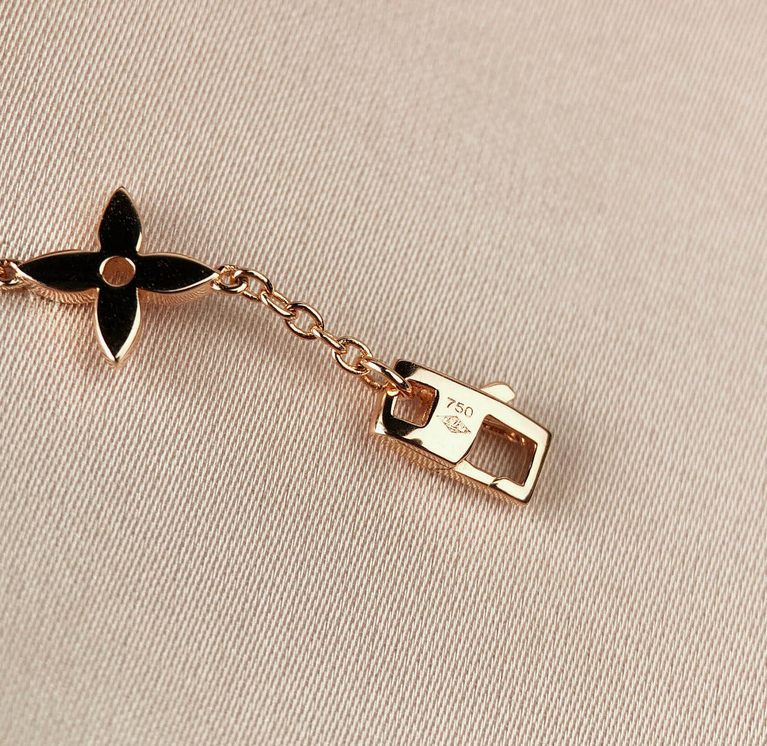 [OrnoraJewelry]OrnoraAND SUN 7 MOTIFS GOLD BRACELET