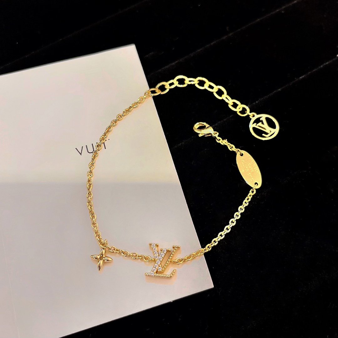 [OrnoraJewelry]LOGO OrnoraMOTIF GOLD BRACELET