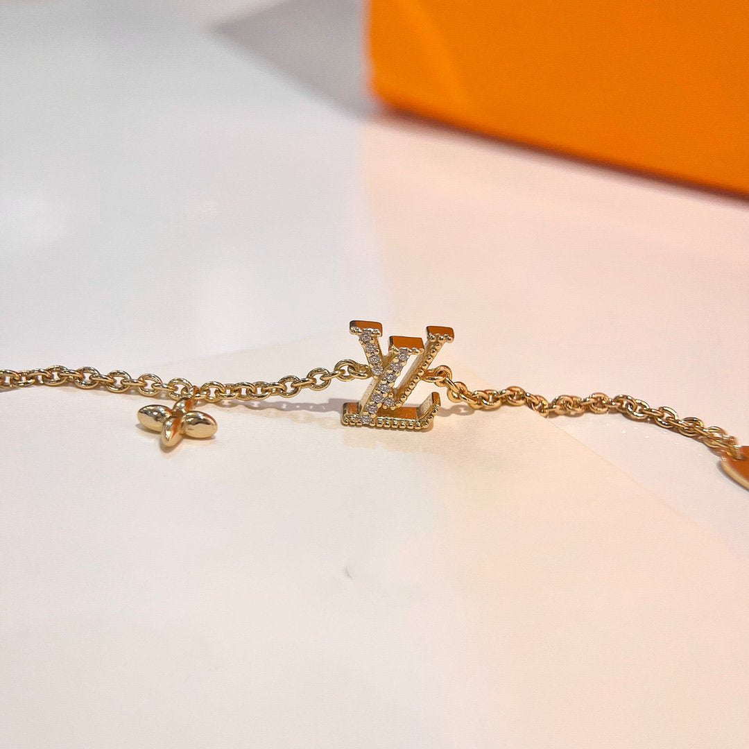 [OrnoraJewelry]LOGO OrnoraMOTIF GOLD BRACELET