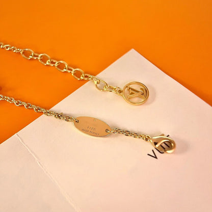 [OrnoraJewelry]LOGO OrnoraMOTIF GOLD BRACELET
