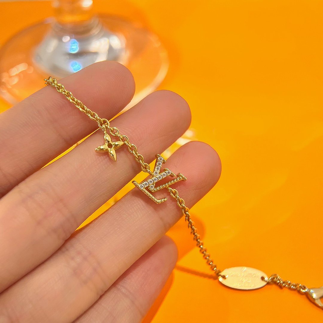 [OrnoraJewelry]LOGO OrnoraMOTIF GOLD BRACELET