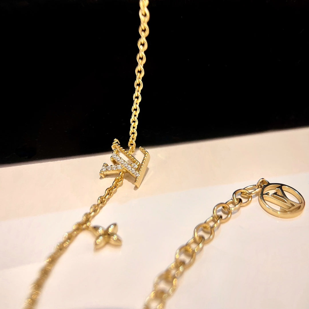 [OrnoraJewelry]LOGO OrnoraMOTIF GOLD BRACELET