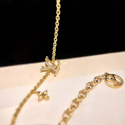 [OrnoraJewelry]LOGO OrnoraMOTIF GOLD BRACELET