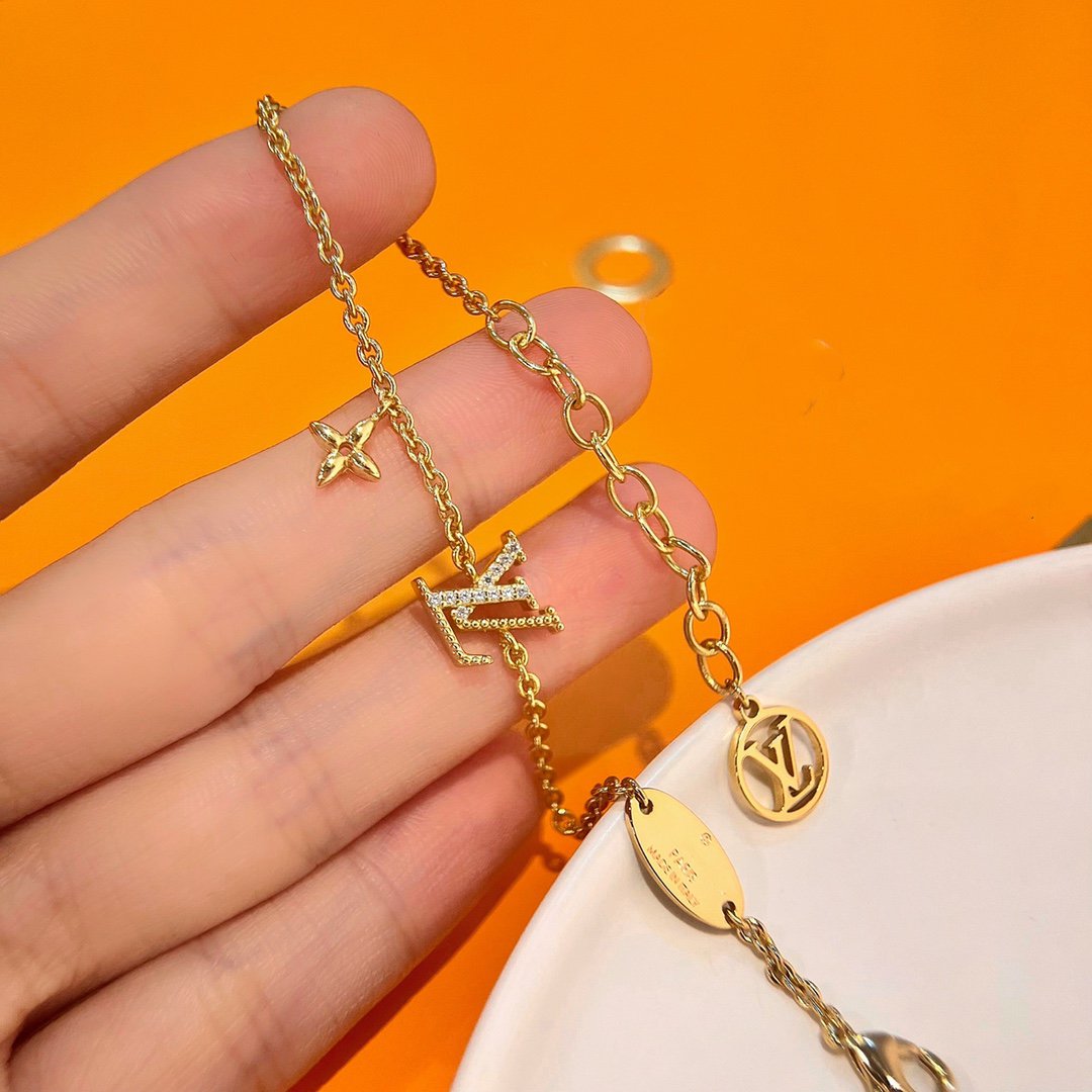 [OrnoraJewelry]LOGO OrnoraMOTIF GOLD BRACELET