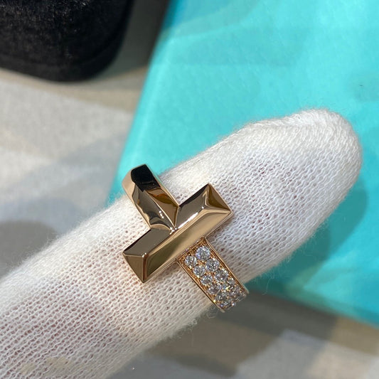 [Ornora Jewelry]T WIRE MEDIUM DIAMOND RING