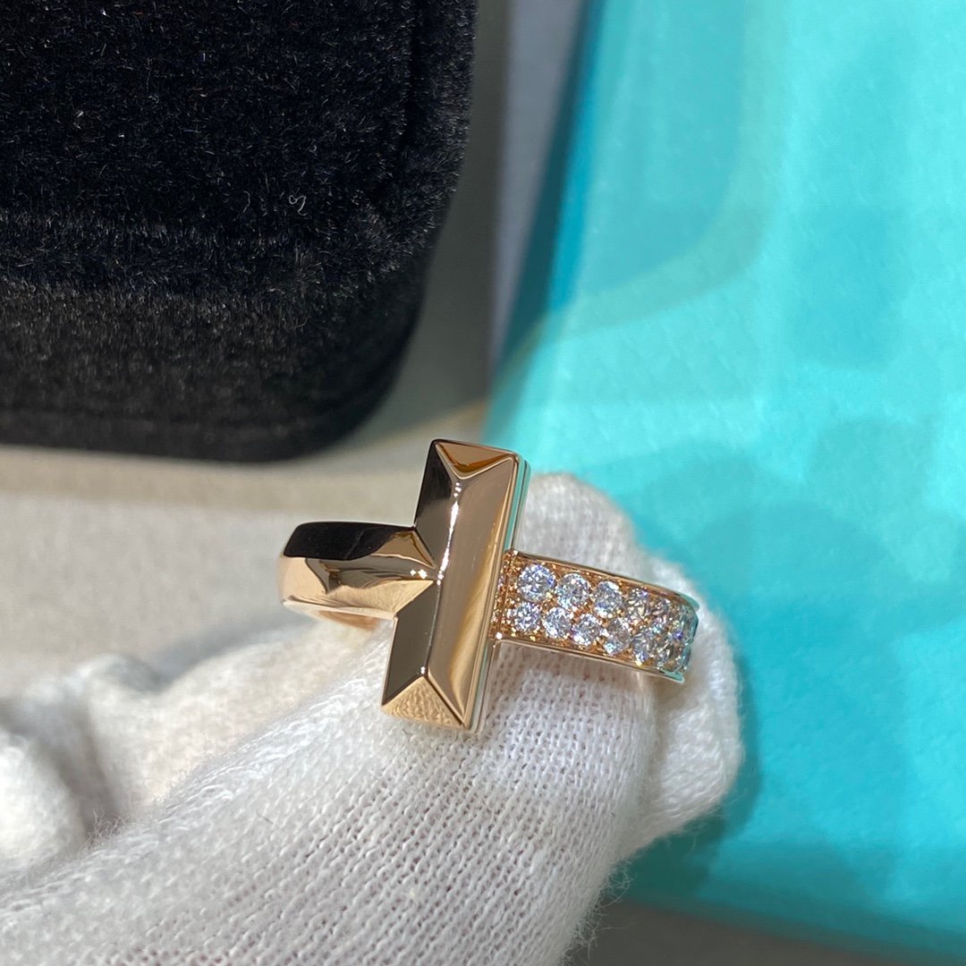 [Ornora Jewelry]T WIRE MEDIUM DIAMOND RING