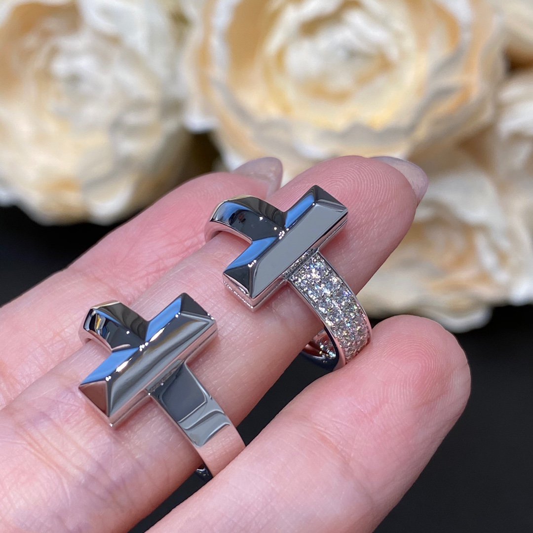 [Ornora Jewelry]T WIRE MEDIUM DIAMOND RING