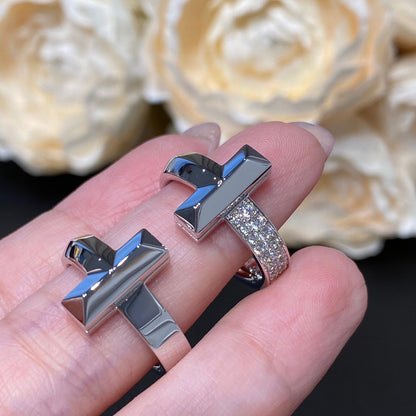 [Ornora Jewelry]T WIRE MEDIUM DIAMOND RING