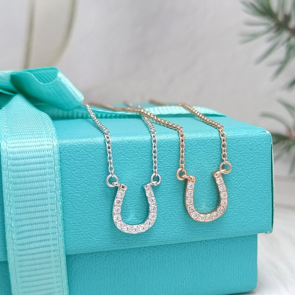 [Ornora Jewelry]U PEDANT DIAMOND NECKLACE