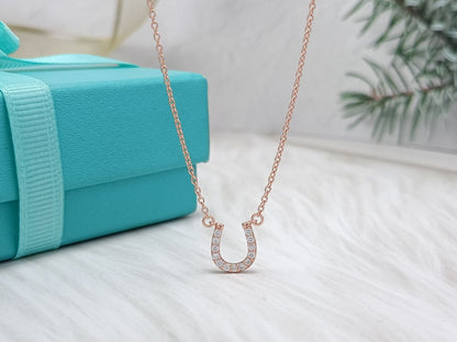 [Ornora Jewelry]U PEDANT DIAMOND NECKLACE