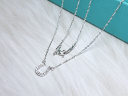 [Ornora Jewelry]U PEDANT DIAMOND NECKLACE