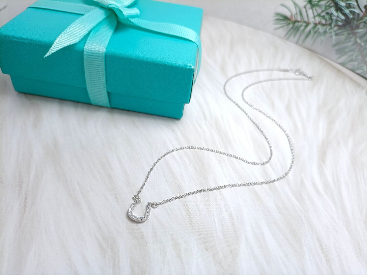 [Ornora Jewelry]U PEDANT DIAMOND NECKLACE