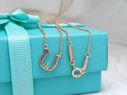 [Ornora Jewelry]U PEDANT DIAMOND NECKLACE