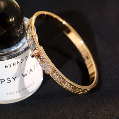 [OrnoraJewelry]KELLY BRACELET DIAMOND PAVED