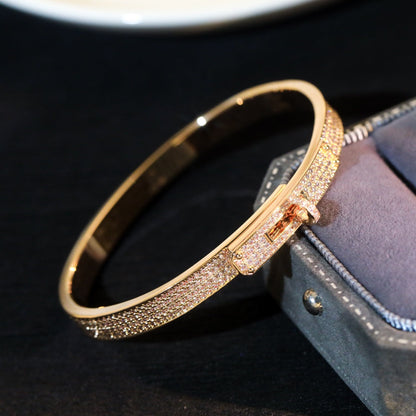 [OrnoraJewelry]KELLY BRACELET DIAMOND PAVED