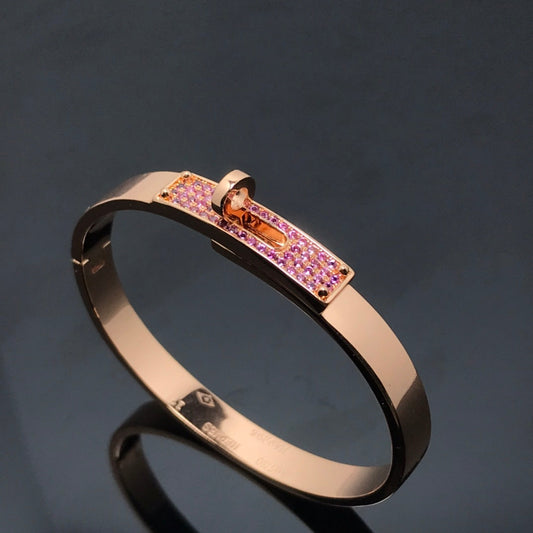 [OrnoraJewelry]KELLY BRACELET PINK DIAMOND