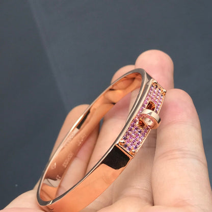 [OrnoraJewelry]KELLY BRACELET PINK DIAMOND